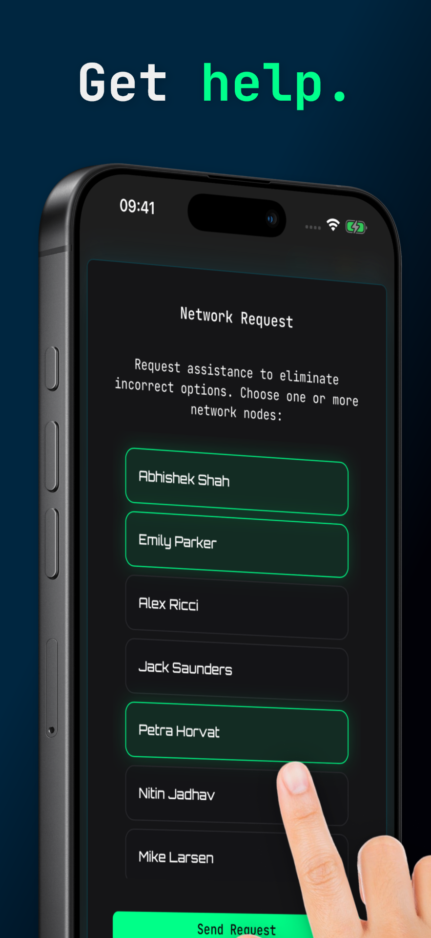 MOATCRAFT™ Network Request - Get Help